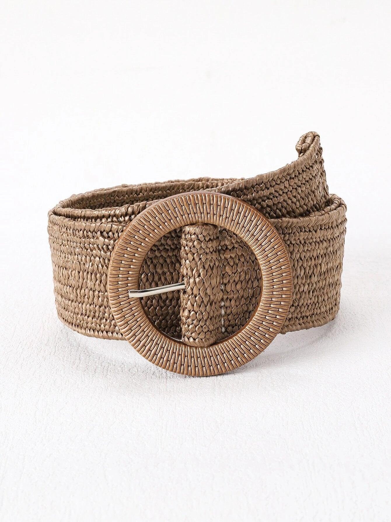 Ceinture en paille hot sale