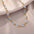 Collier Œil Protecteur 18K  Acier Inoxydable & Plaqué Or