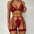 Ensemble Lingerie Patchwork Soutien-Gorge & Culotte Sexy