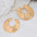 Boucles d’Oreilles Demi-Cercle Vintage