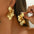 Boucles d’Oreilles Fleur 18K