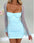 Robe en Maille Col Carré & Manches Longues