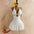 Robe Dos Nu Sexy  Coupe Courte Sans Manches