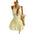 Robe Dos Nu Sexy  Coupe Courte Sans Manches