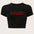 T-Shirt Imprimé Lettre Manches Courtes