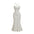 Robe à Bretelles à Pois Style Soirée Chic