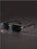 Lunettes noires unisexes sans monture – Petits verres