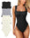 Combinaison femme slim-fit – Dos nu, extensible & effet gainant