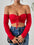 Crop-Top à manches longues  – Taille ajustable avec cordon