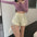 Short décontracté unicolore, sports & quotidien