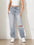 Jean femme taille haute – Style streetwear chic avec poches