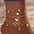 Bracelet de Cheville Géométrique