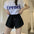 Short décontracté unicolore, sports & quotidien