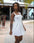 Robe Décontractée et Élégante à Bretelles – Couleur Unie, Style Vacances Chic