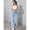 Jean femme taille haute droit – Style estival décontracté