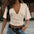 T-Shirt Plissé Manches Courtes & Coupe Sexy