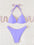 Bikini push-up unicolore - Santorini Shop