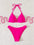 Bikini push-up unicolore - Santorini Shop