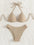 Bikini push-up unicolore - Santorini Shop