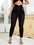 Jean skinny taille haute à bouton - Santorini Shop