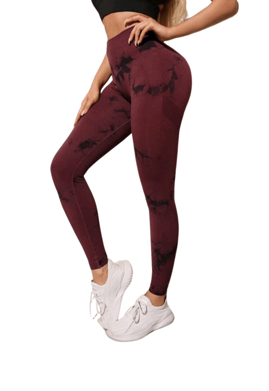 Legging de sport sans couture tie dye - Santorini Shop