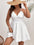 Robe à fines brides à volants - Santorini Shop