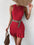 Robe à volants côtelé (sans ceinture) - Santorini Shop