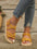 Sandales plates croisé à bride - Santorini Shop