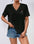 T-shirt col en V - Santorini Shop