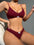 Ensemble de lingerie étiquette de lettre - Santorini Shop